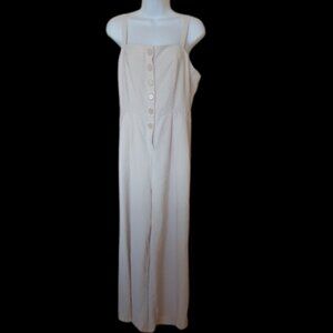 Beige Jumpsuit UK 12